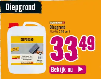 Hornbach Diepgrond aanbieding