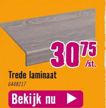 Hornbach Trede laminaat aanbieding