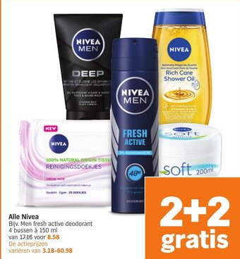 Albert Heijn Alle Nivea aanbieding