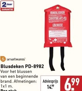 ALDI Blusdeken pd-8982 aanbieding