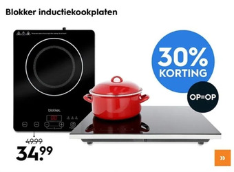 Blokker Blokker inductiekookplaten aanbieding