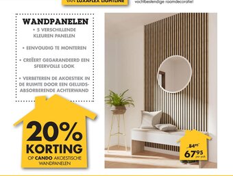 Bouwhof WANDPANELEN aanbieding