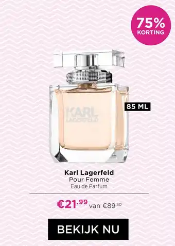 ICI Paris XL Karl Lagerfeld Pour Femme aanbieding