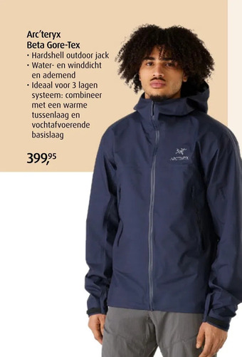 De Wit Schijndel Arc'teryx beta gore-tex aanbieding