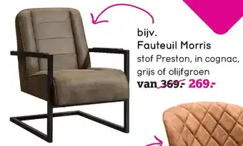 Leen Bakker Fauteuil Morris aanbieding