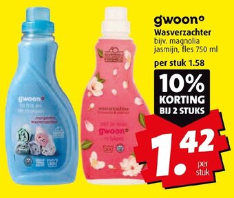 Boni Wasverzachter 750 ml aanbieding