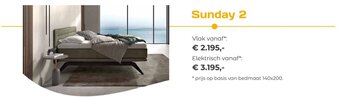 Comfort Suite Boxsprings Sunday 2 aanbieding