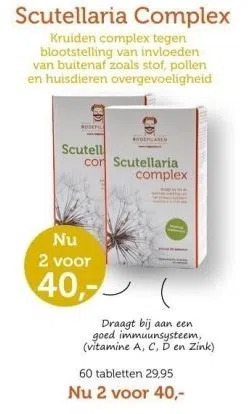 De Rode Pilaren Scutellaria complex aanbieding