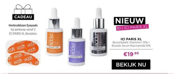 ICI Paris XL Ici paris xl bijvoorbeeld: vitamine c 10% + booster serum niacinamide 10% aanbieding