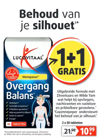 Lucovitaal Overgang Balans aanbieding