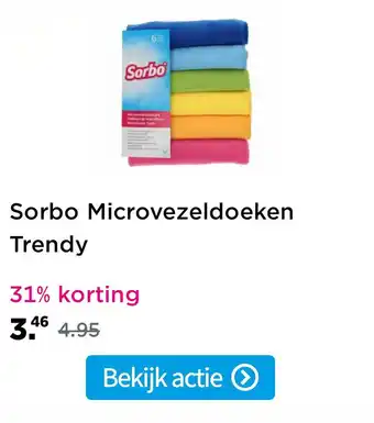 Plein.nl Sorbo Microvezeldoeken Trendy aanbieding