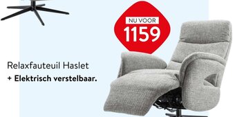 Profijt Meubel Relaxfauteuil Haslet Elektrisch verstelbaar aanbieding