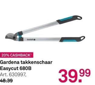 Karwei Gardena takkenschaar easycut 680b aanbieding