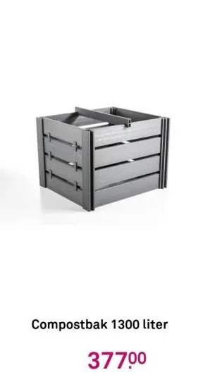 Karwei Compostbak 1300 liter aanbieding