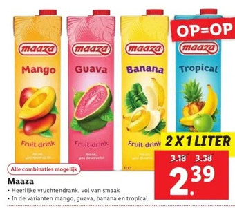 Lidl Maaza aanbieding