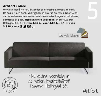 Sijben Artifort mare aanbieding