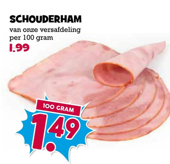 Boon`s Markt Schouderham aanbieding