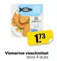 Coop Vismarine visschnitzel aanbieding