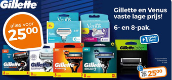 Trekpleister Gillette en venus aanbieding