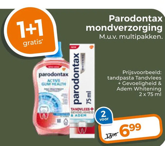 Trekpleister Parodontax mondverzorging aanbieding