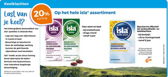 Trekpleister Op het hele isla® assortiment aanbieding