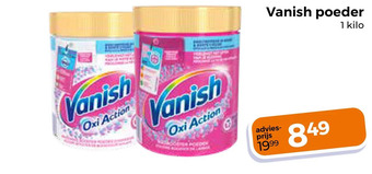 Trekpleister Vanish poeder aanbieding