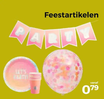 Trekpleister Feestartikelen aanbieding