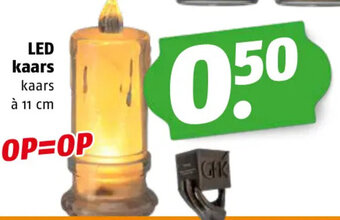 Poiesz LED kaars aanbieding