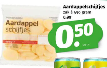 Poiesz Aardappelschijfjes zak à 450 gram aanbieding