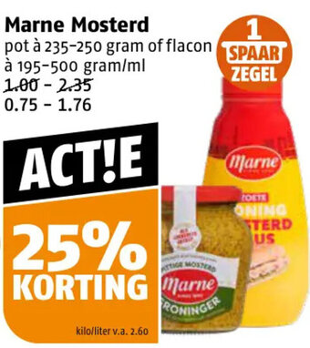 Poiesz Marne Mosterd aanbieding