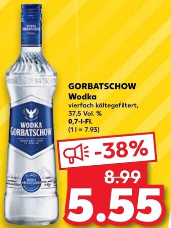 Kaufland DE GORBATSCHOW Wodka aanbieding