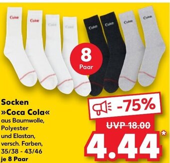 Kaufland DE Socken  Coca Cola aanbieding