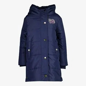 Scapino Twoday lange meisjes winterjas donkerblauw aanbieding