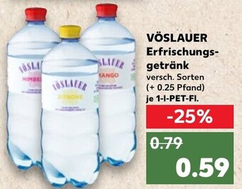 Kaufland DE VÖSLAUER Erfrischungs-getränk aanbieding