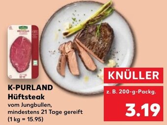 Kaufland DE K-PURLAND Hüftsteak aanbieding