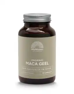 De Online Drogist Mattisson healthstyle biologische maca 750mg capsules 90cp aanbieding
