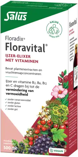 De Online Drogist Salus floradix floravital 500ml aanbieding
