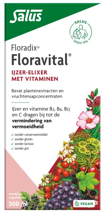 De Online Drogist Salus floradix floravital 500ml aanbieding