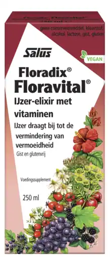 De Online Drogist Salus floradix floravital 250ml aanbieding