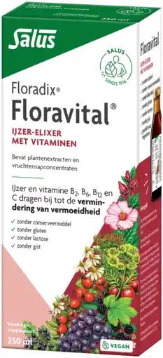 De Online Drogist Salus floradix floravital 250ml aanbieding