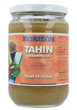 De Online Drogist Horizon tahin sesampasta zonder zout 650gr aanbieding