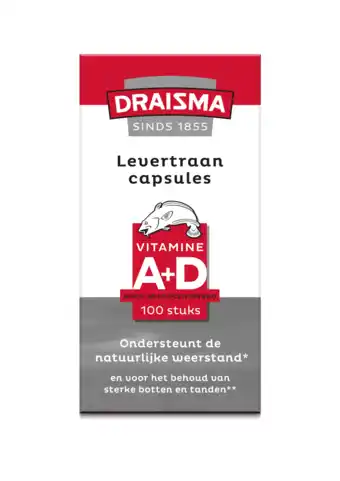 De Online Drogist Draisma vitamine a + d levertraancapsules 100cp aanbieding