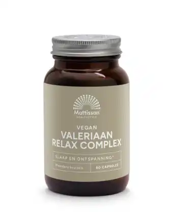 De Online Drogist Mattisson healthstyle valeriaan relax complex 60cp aanbieding