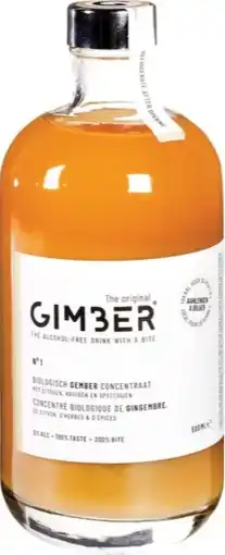 De Online Drogist Gimber the original gemberdrank 500ml aanbieding