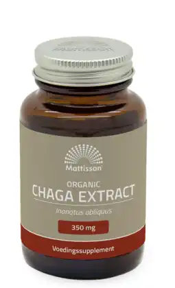 De Online Drogist Mattisson healthstyle mattisson biologisch chaga extract capsules 60cp aanbieding