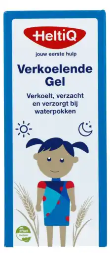 De Online Drogist Heltiq verkoelende gel bij waterpokken 1st aanbieding