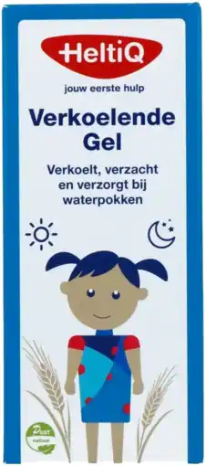 De Online Drogist Heltiq verkoelende gel bij waterpokken 1st aanbieding