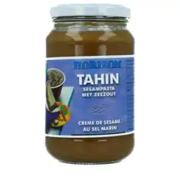 De Online Drogist Horizon tahin sesampasta met zeezout 350gr aanbieding