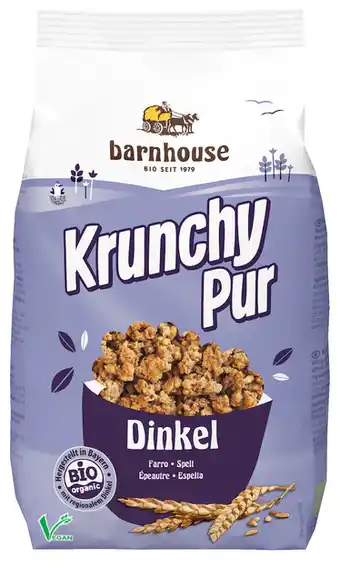 De Online Drogist Barnhouse krunchy pur spelt 375gr aanbieding