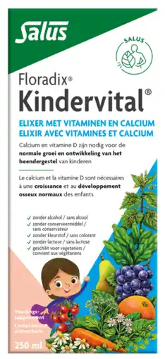 De Online Drogist Salus floradix kindervital 250ml aanbieding